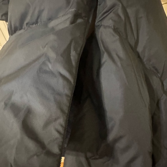 Small Cole Haan Navy Premium Down Coat - Picture 4 of 12